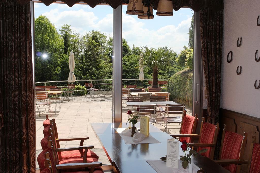 Hotel Restaurant Siegblick Siegburg Exterior photo